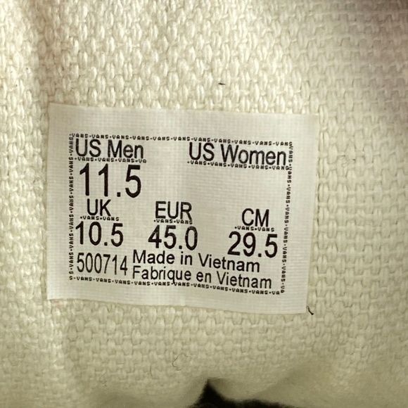 VANS FLAME OLD SKOOL SHOES MANS 11.5 PRINTS LACE UP MULTI COLOR SUEDE SNEAKERS - Picture 13 of 16